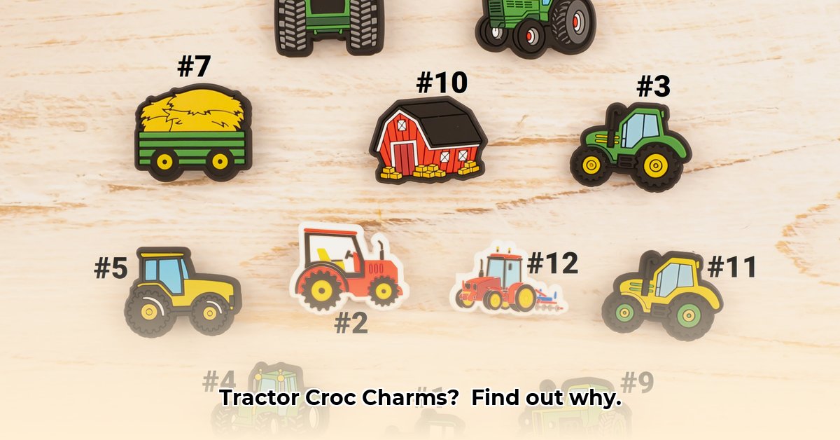 tractor-croc-charms